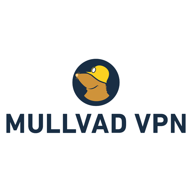 Mullvad VPN:s logotyp.
