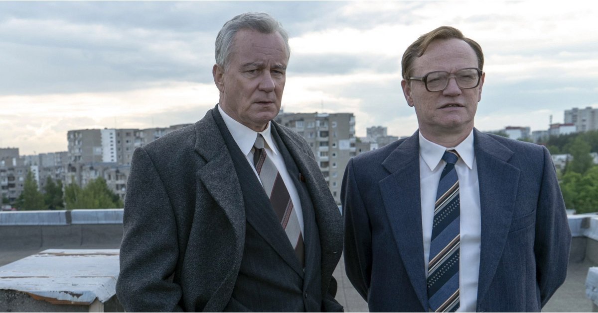 Stellan Skarsgård i serien Chernobyl.