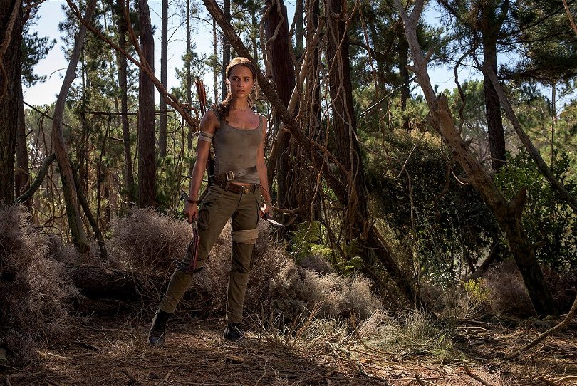 Alicia Vikander i "Tomb Raider".