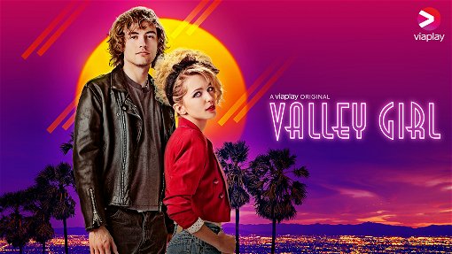 Bild på Jessica Rothe och Josh Whitehouse från Viaplay-filmen Valley Girl. 