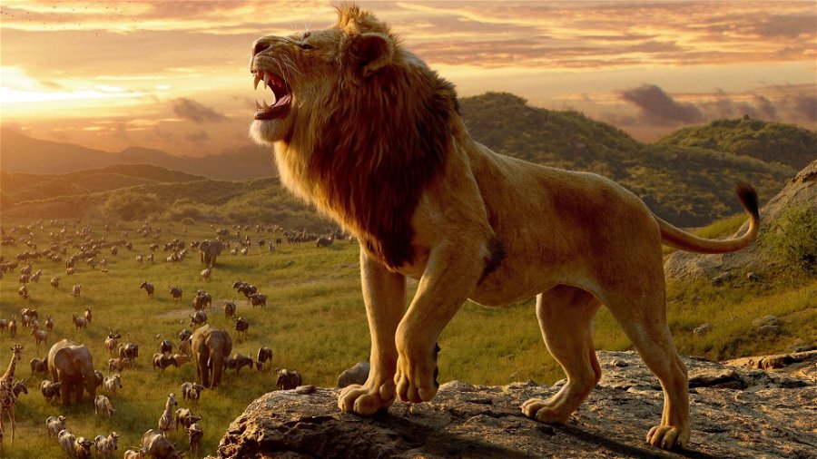 Lejonkungen ryter. Foto: Walt Disney Studios Motion Pictures.