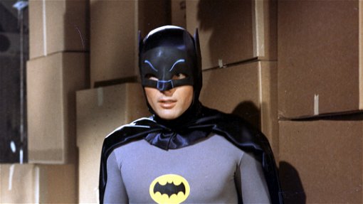 Adam West som Batman.