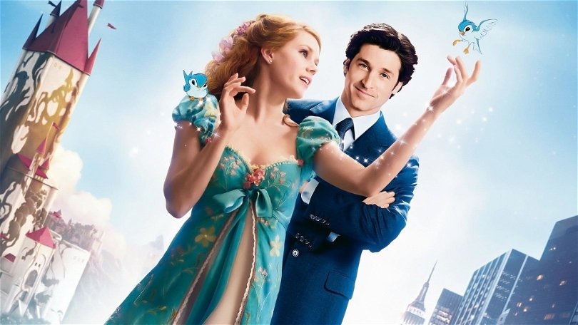 Giselle och Robert i Enchanted