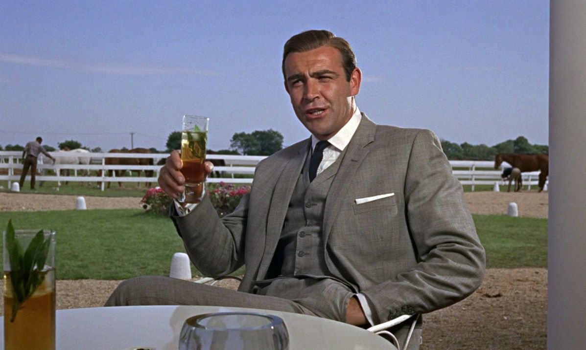 Sean Connery i "Goldfinger".