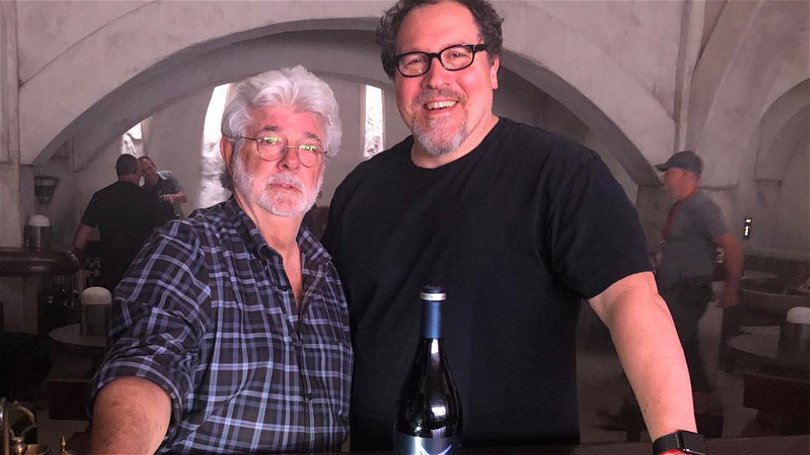 George Lucas och Jon Favreau