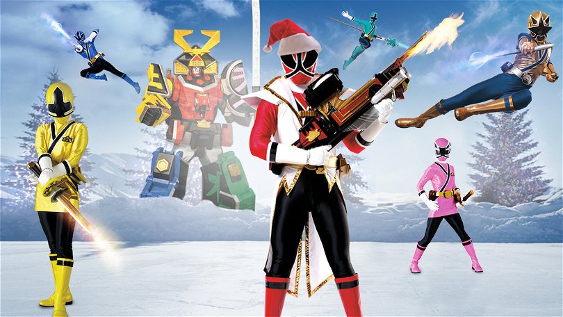 Power Rangers firar julen