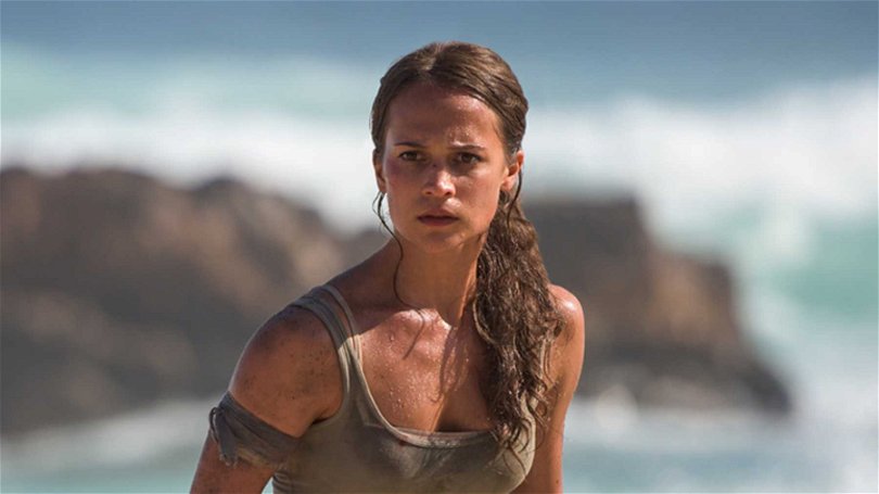 Alicia Vikander i "Tomb Raider" (2018).
