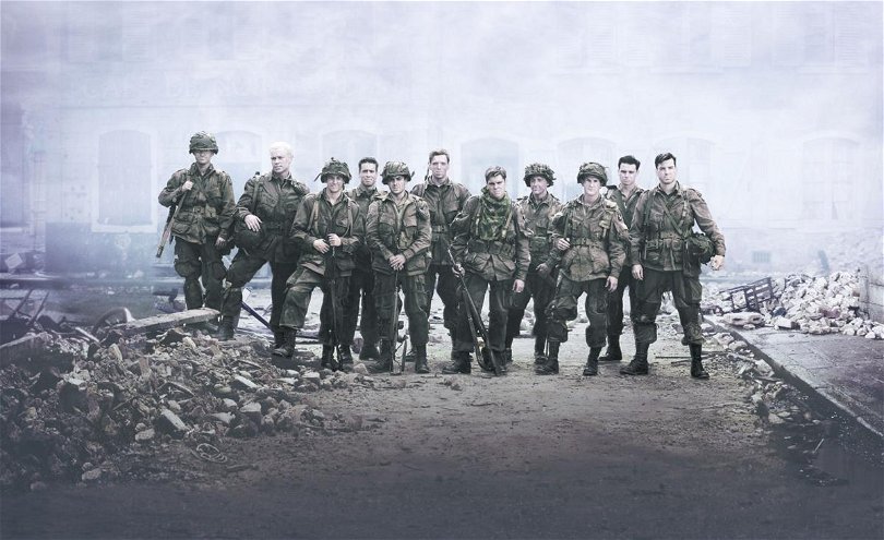 Band of Brother - topp tre på HBO
