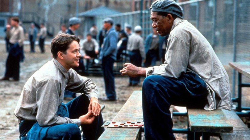 Shawshank Redemption bästa rankade filmen på 90-talet