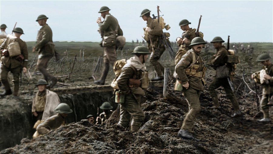 Peter Jacksons unika dokumentär om Första världskriget gör succé