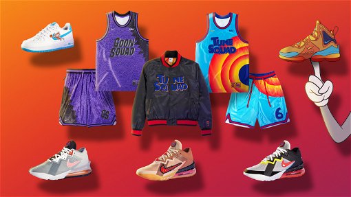 Ny Space Jam-poster – och Nike-kläder