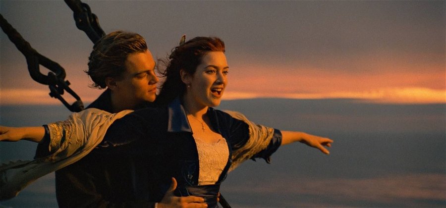 Leonardo DiCaprio och Kate Winslet i Titanic. Foto: 20th Century Fox.
