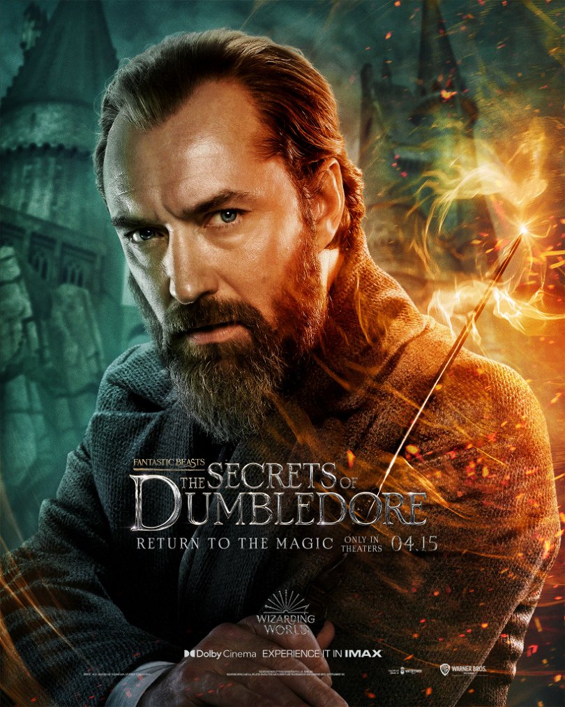 Jude Law som Dumbledore