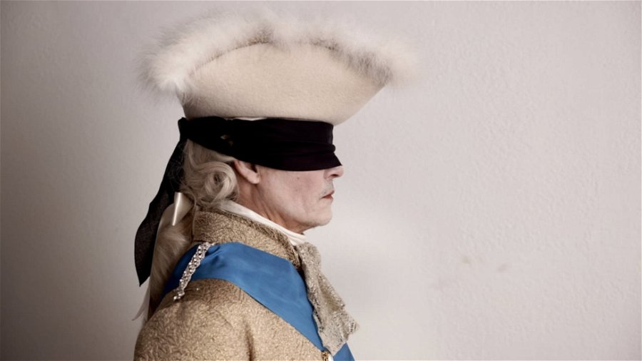 Ny bild på Johnny Depp som Kung Ludvig XV