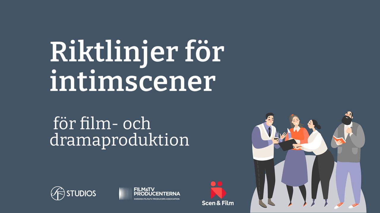 Svensk film och tv introducerar gemensamma riktlinjer för intimscener