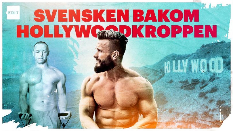 Premiär för Svensken bakom hollywoodkroppen på SVT