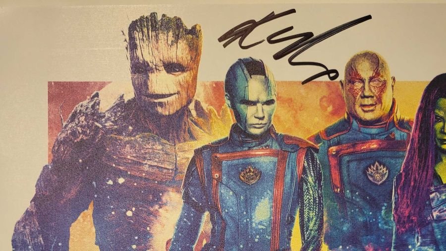 Vinn en unik signerad poster från gänget i Guardians of the Galaxy Vol. 3