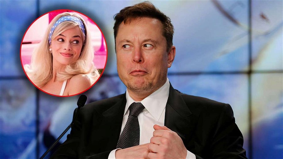 Elon Musk hånar Barbie-filmen på Twitter/X