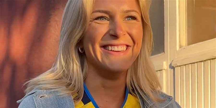 Frida Karlssons hyllning till landslaget