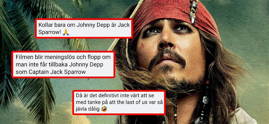 Fans splittrade om ny Pirates of the Caribbean: "Filmen blir meningslös"