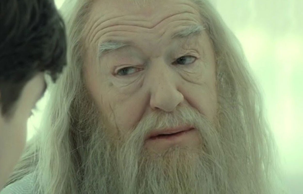 Michael Gambon – detta var han sista replik som Dumbledore