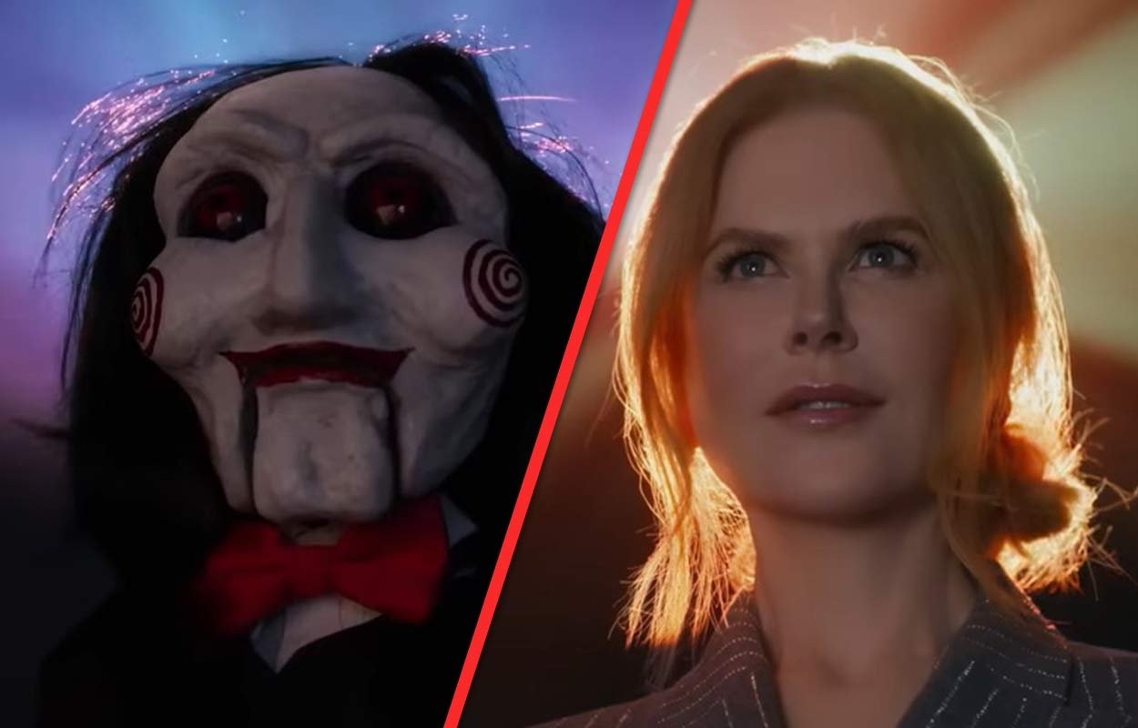Här är den bannlysta Jigsaw-reklamen – Saw X gör narr av Nicole Kidman