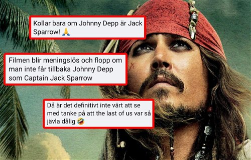 Fans splittrade om ny Pirates of the Caribbean: "Filmen blir meningslös"