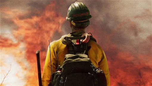 Bild på brandman och brand i Only the Brave. Foto: Columbia Pictures.