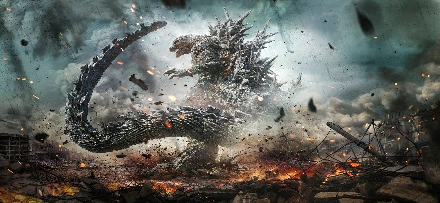 Godzilla Minus One affischbild