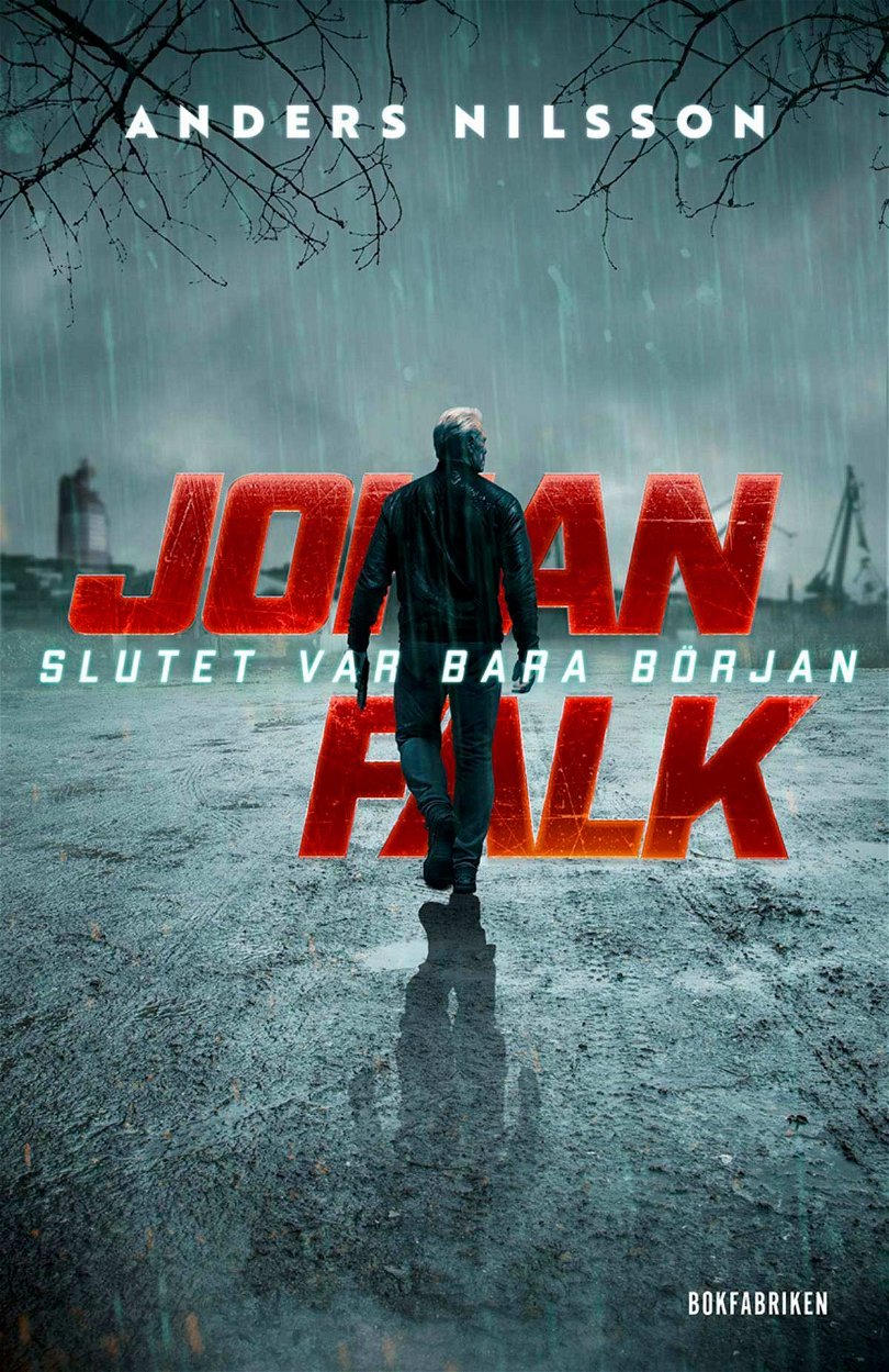Poster till Johan Falk-boken Slutet var bara början