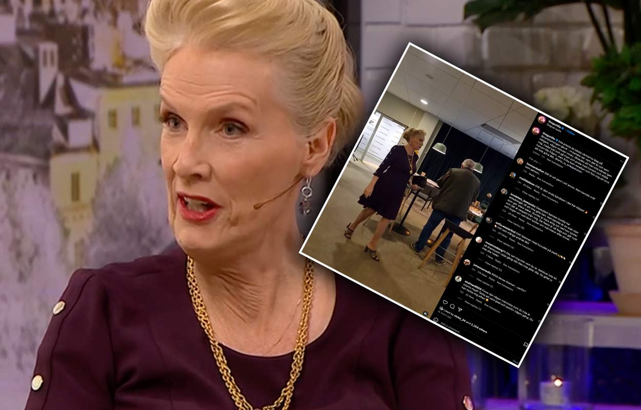 Gunilla Perssons Kyliga Möte Med Leif GW – Fick Dissen På Nyhetsmorgon ...