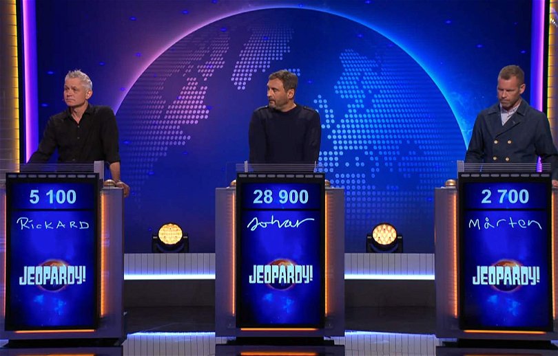 Förnedrings-tv när Johar Bendjelloul krossar Rickard Olsson i Jeopardy!