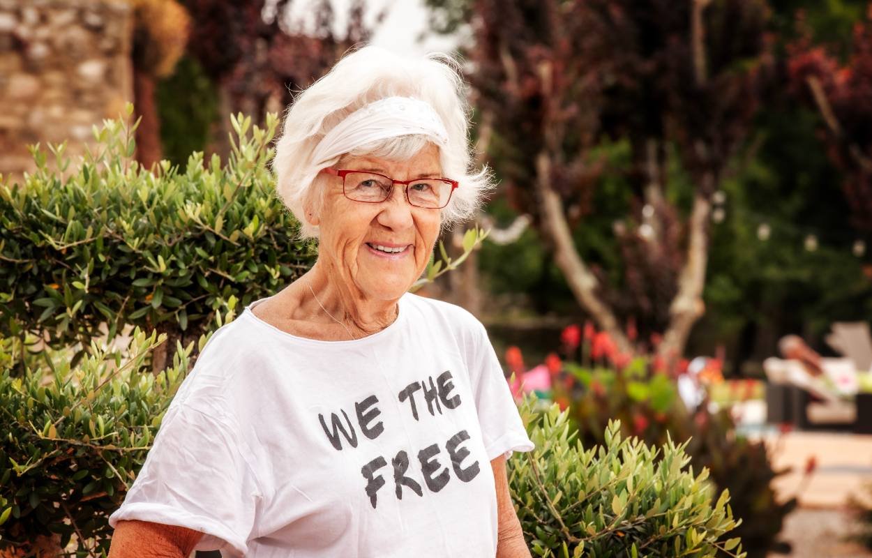 85-åriga Kerstin Helm åkte till Portugal för att hitta kärleken i TV