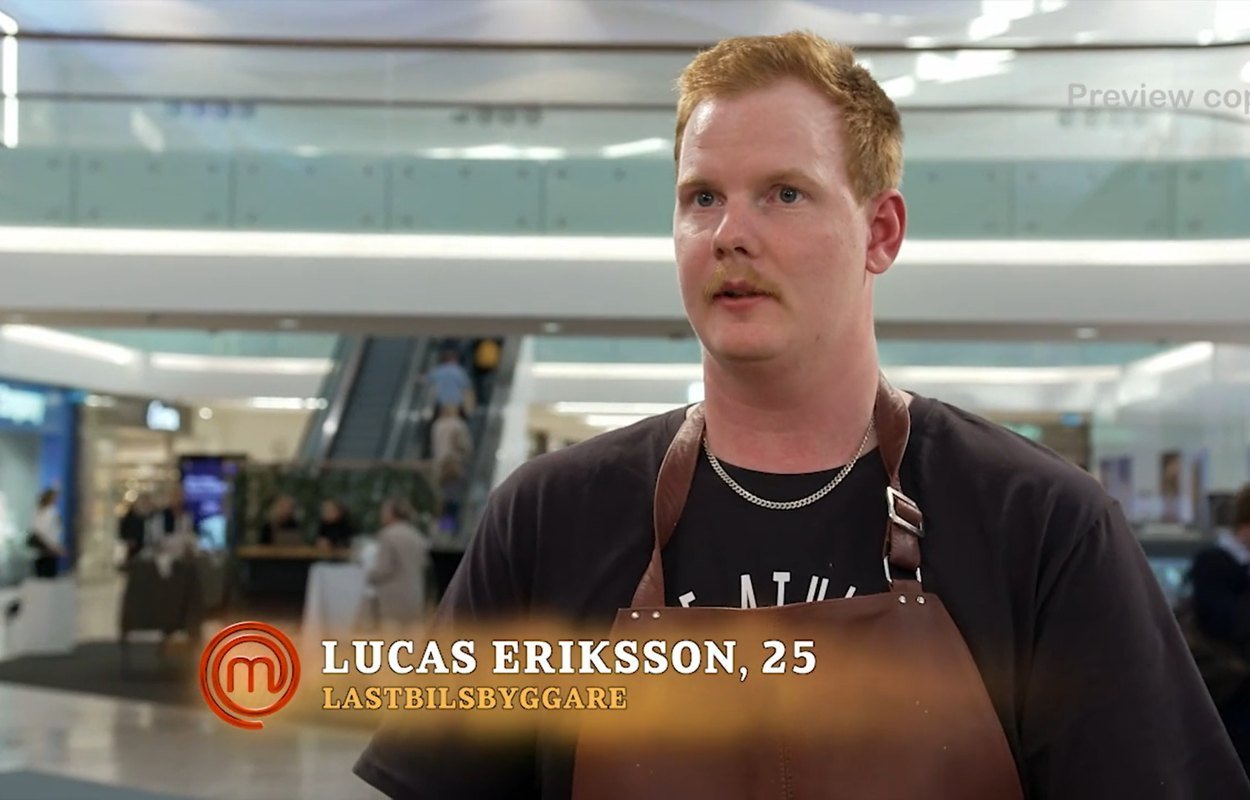 Lucas Eriksson i Sveriges mästerkock 2024