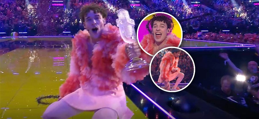 KLIPP: Nemo vann Eurovision – hade sönder priset på scenen