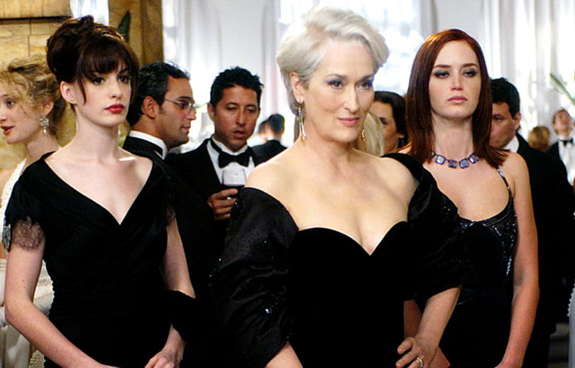 Anne Hathaway, Meryl Streep och Emily Blunt i "Djävulen bär Prada". Foto: Twentieth Century Fox (Sweden) AB