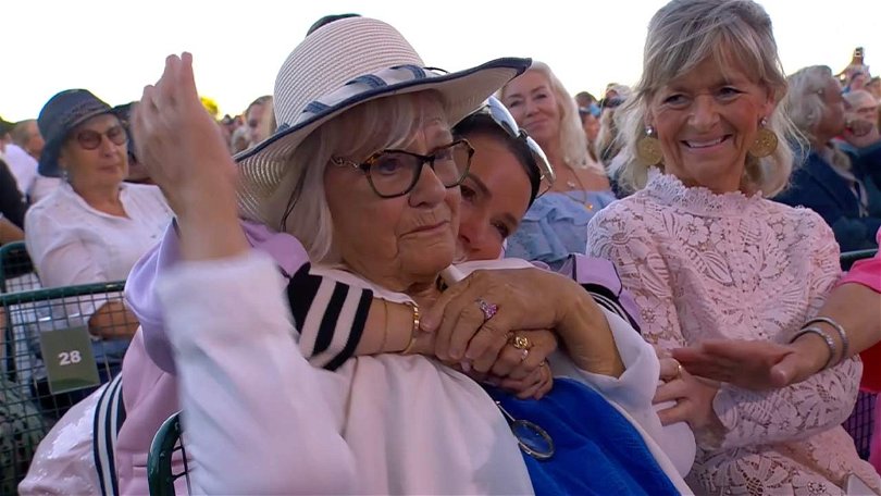 Familjen Wahlgrens starka hyllning på Skansen – sjöng pappans favoritlåt