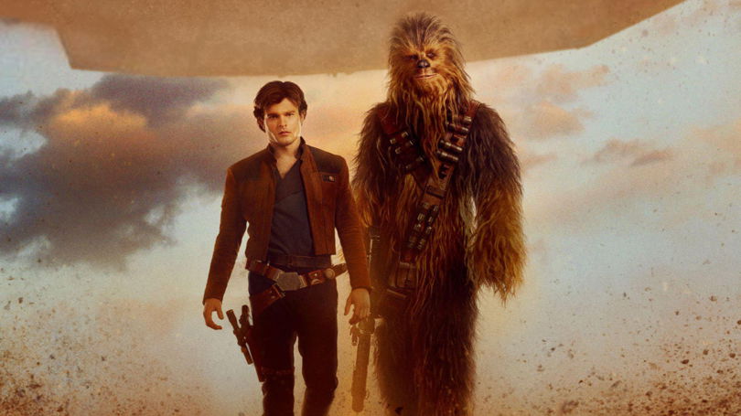 Joonas Suotamo som Chewbacca och Alden Ehrenreich som Han Solo i Solo. Foto: Disney+
