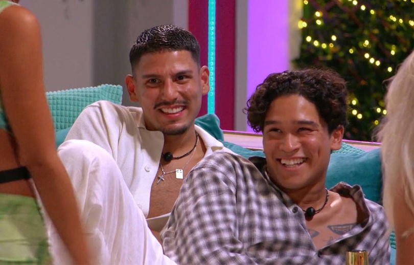 Lazaro och Andrés i Love Island