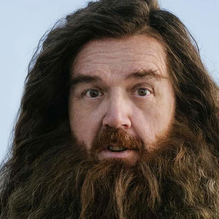 Se första bilden på nya Hagrid i nya Harry Potter-serien – spelas in nu