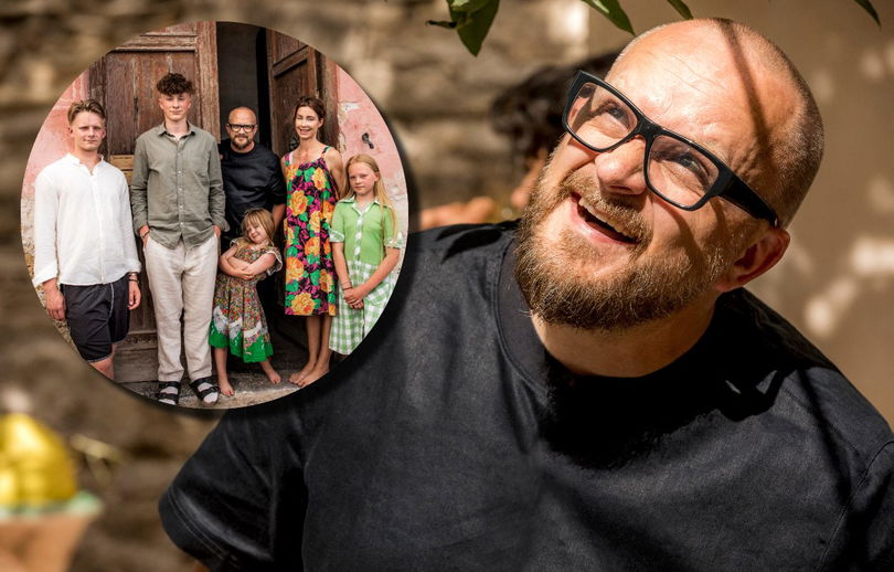 Bill Nylander med familj